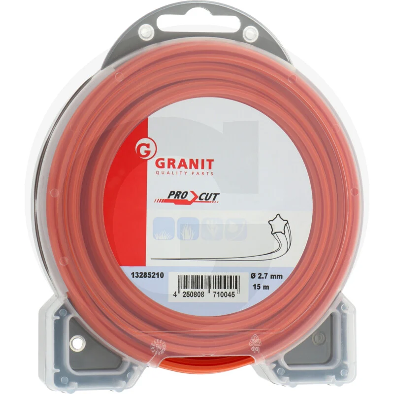 Trimmerfaden 2,7mm 15 mtr