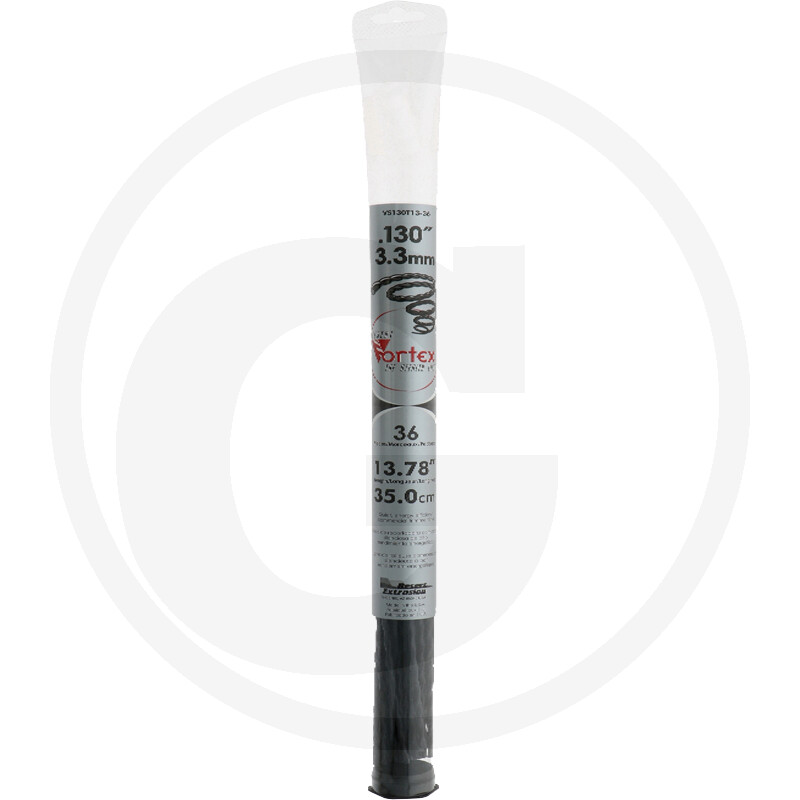 Nylonfaden Trimmerfaden 3,3 35cm